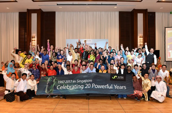 Celebrating 20 powerful years in Singapore
